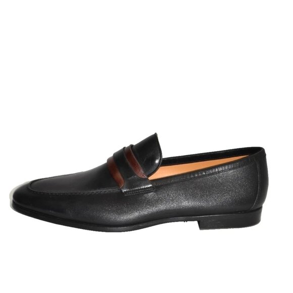 New! Magnanni Daniel Leather Loafer Black Size 11.5 M 23822 DD501 main image 7